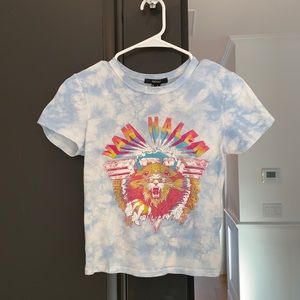 Tie dye band tee